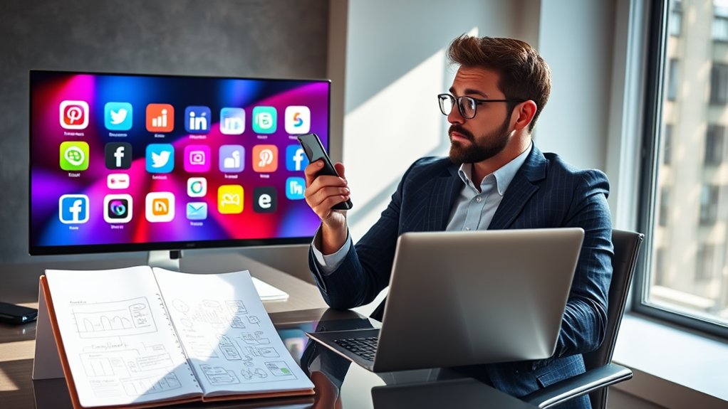 estratégia equilibrada de conteúdo multiplataforma