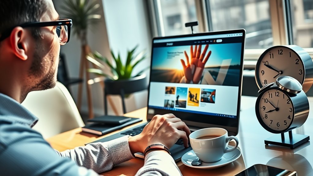 sites web rápidos e envolventes