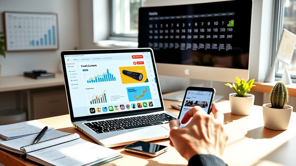 manter o conteúdo do site atualizado