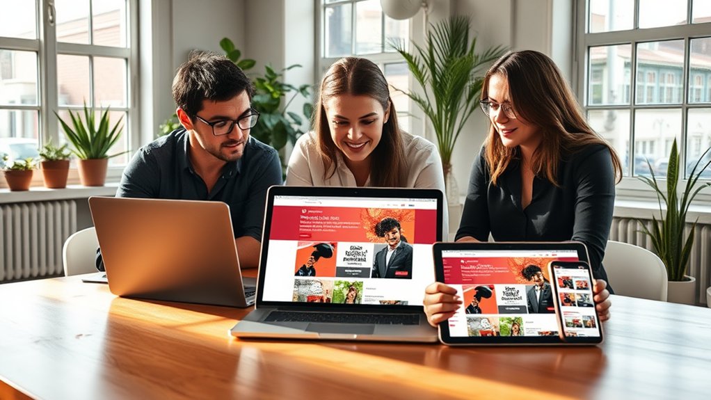 design responsivo para todos os dispositivos