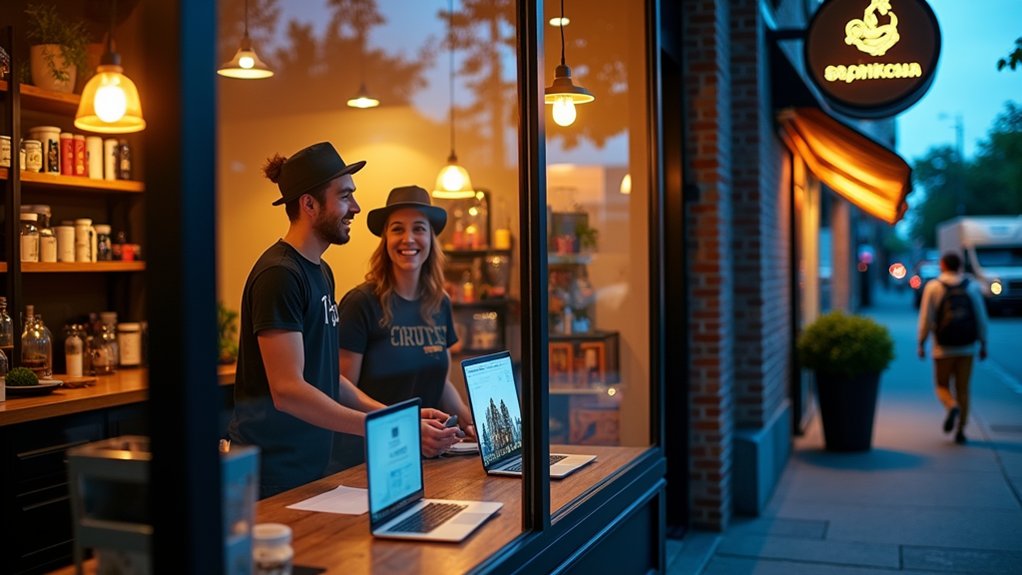 impacto de websites nas empresas locais